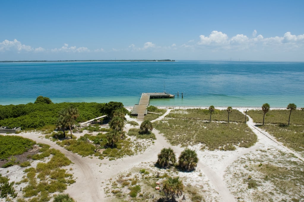 A view from the Egmont Key Lighthouse