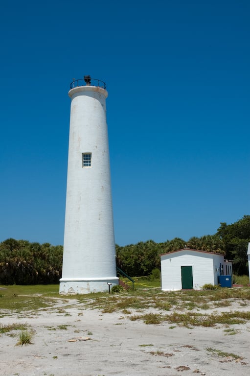 The lighthouse on Egmont Key